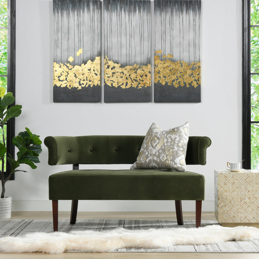 The Ellingsvik Mid-Century Banquette Accent Chair